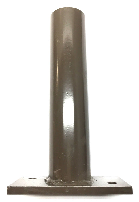 GE Lighting Systems 10.5" Dark Bronze Square Pole Adaptor SPA-EAMT10DKBZ-A NOS