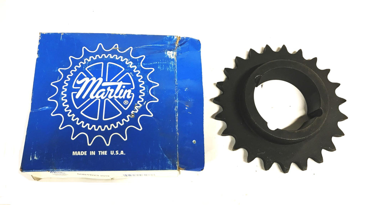 Martin 5-1/2 inch Tapered 23-Tooth Roller Chain Sprocket 60BTB23 NOS