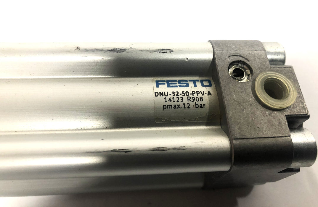 Festo 14123 R908 MAX 12 BAR Air Cylinder DNU-32-50-PPV-A NOS