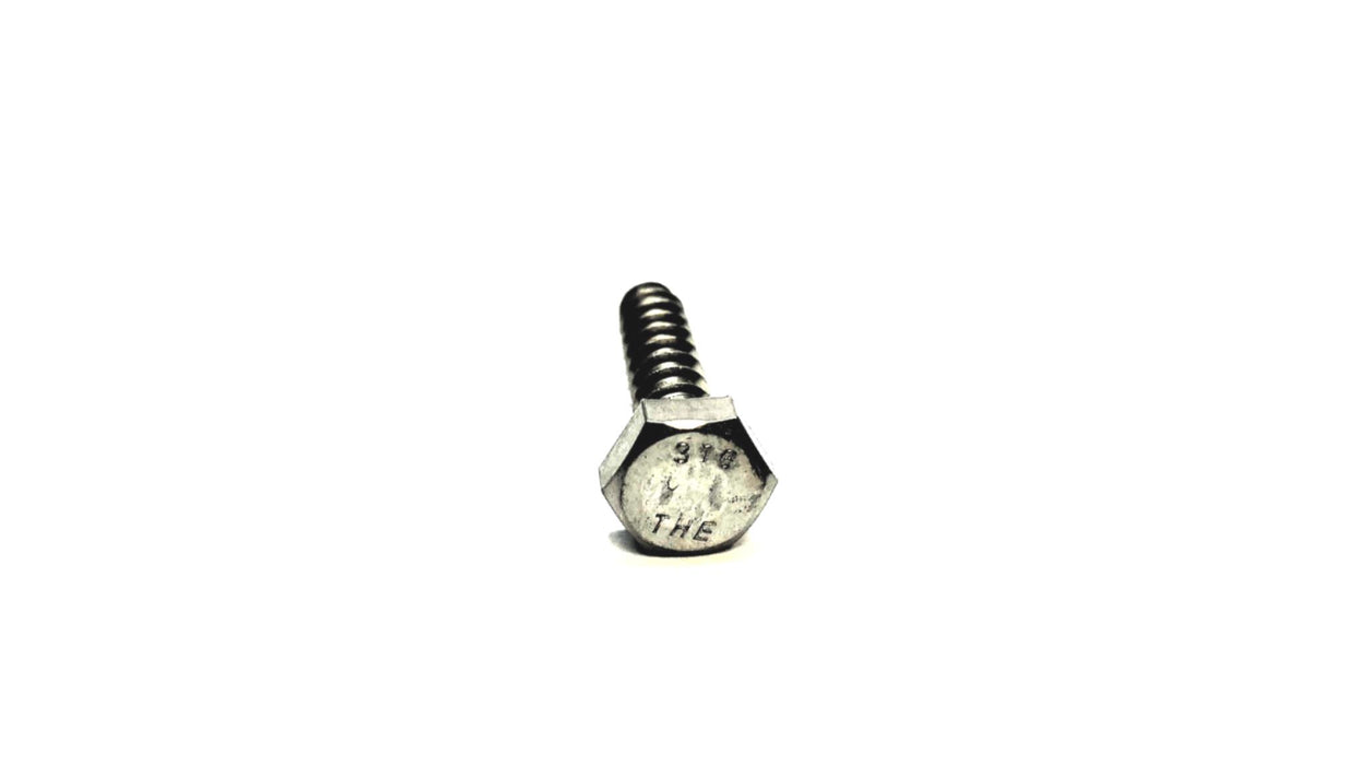 THE 1/4" x 1-1/4" Hex Head Lag Bolt Screw [Lot of 26] NOS