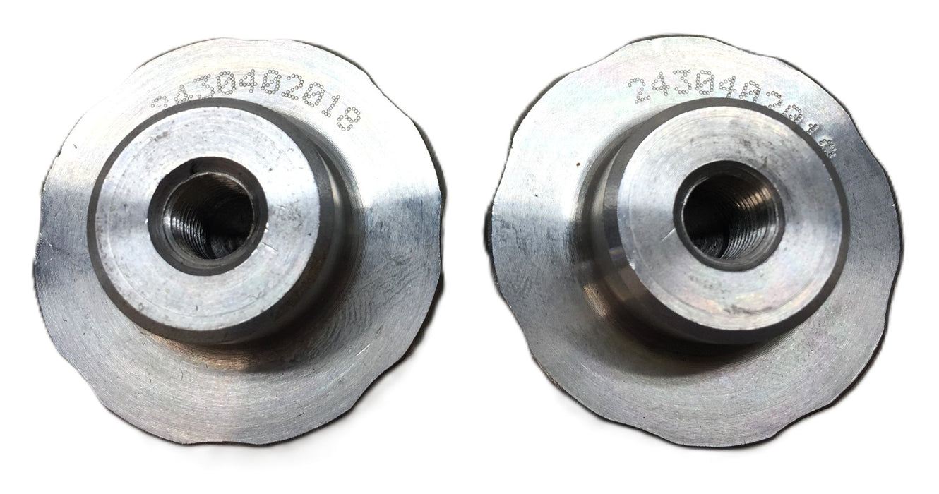Ilapak 8-Point 5/16" Stainless Steel Knob 2430402018 [Lot of 2] NOS