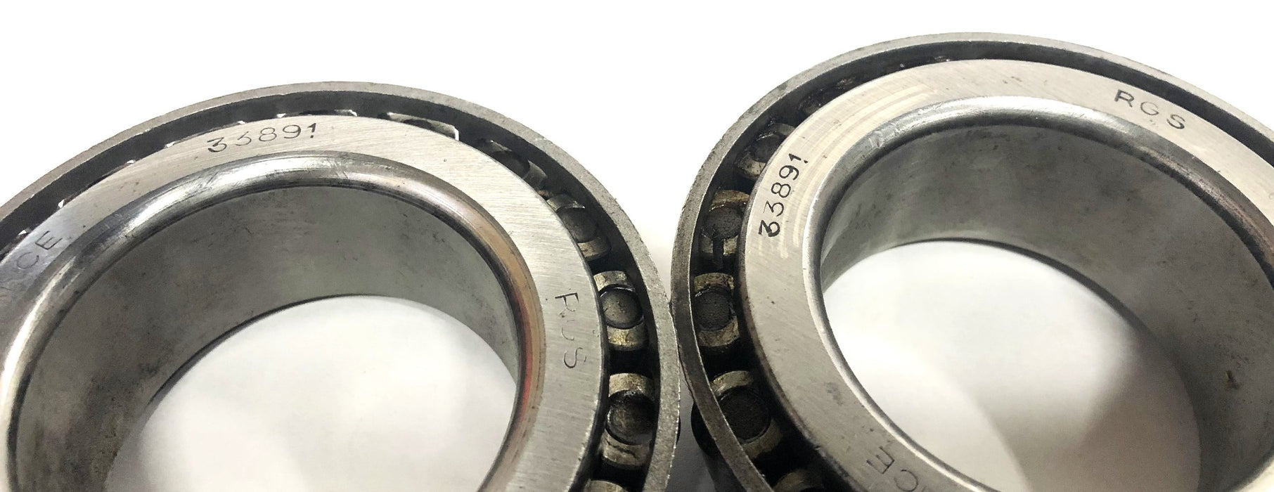 RGS Tapered Roller Bearing Cone 33891 [Lot of 2] NOS