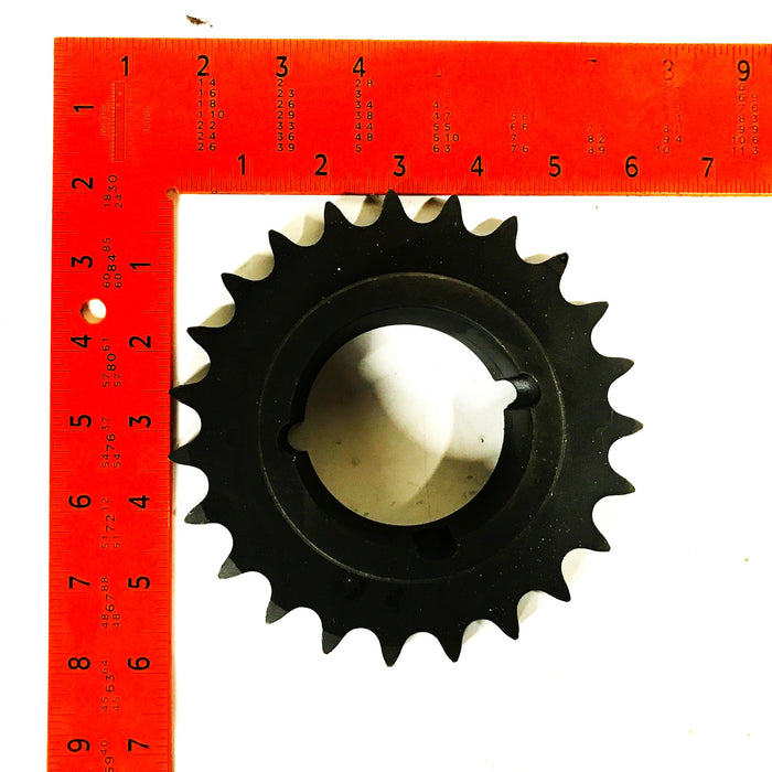 Martin 5-1/2 inch Tapered 23-Tooth Roller Chain Sprocket 60BTB23 NOS