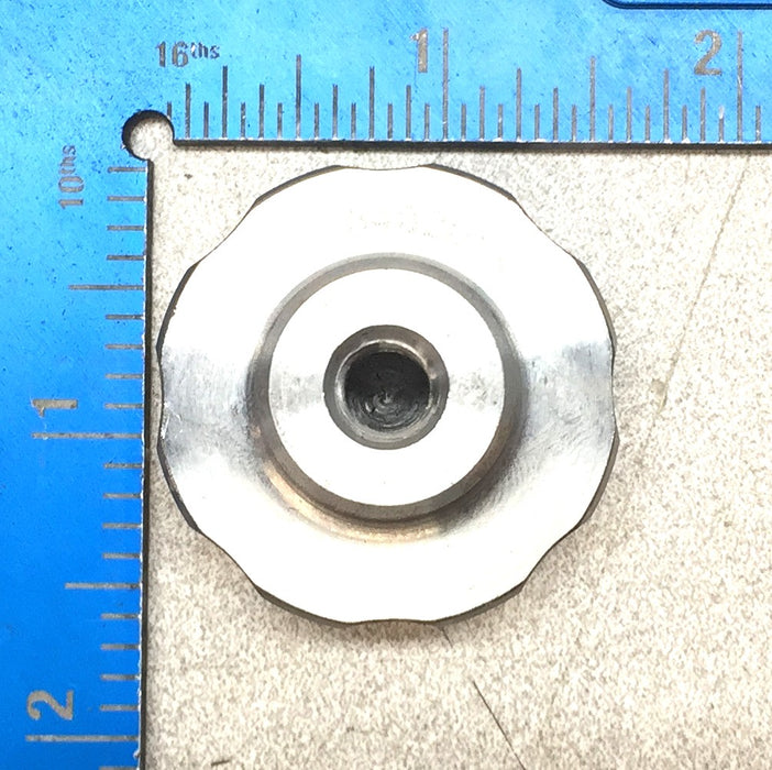 Ilapak 8-Point 5/16" Stainless Steel Knob 2430402018 [Lot of 2] NOS
