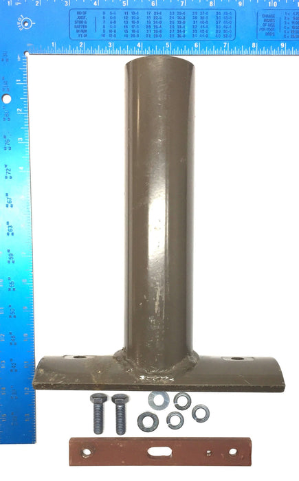 GE Lighting Systems 10.5" Dark Bronze Round Pole Adaptor SPA-EAMT10DKBZ-A NOS