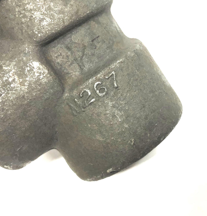 Unbranded 1 Inch Valve Reduction Tee 2000A-105 M267 NOS