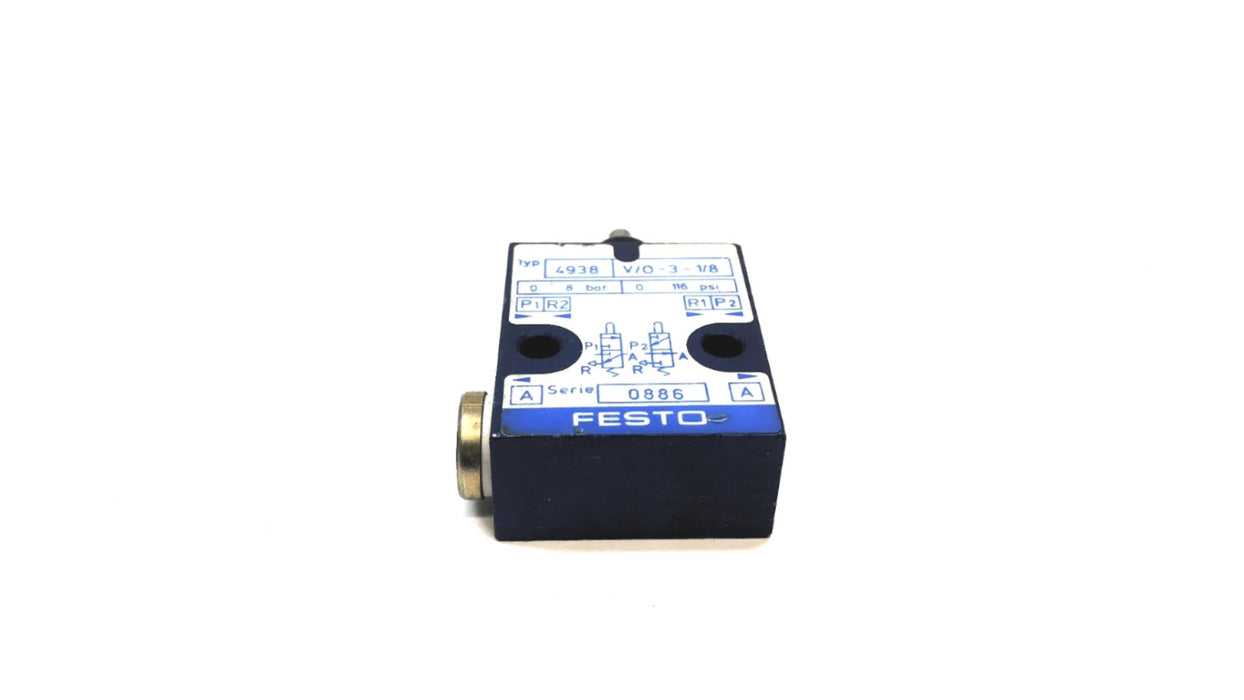 Festo V/O-3-1/8 Valve Limit Switch 4938 USED