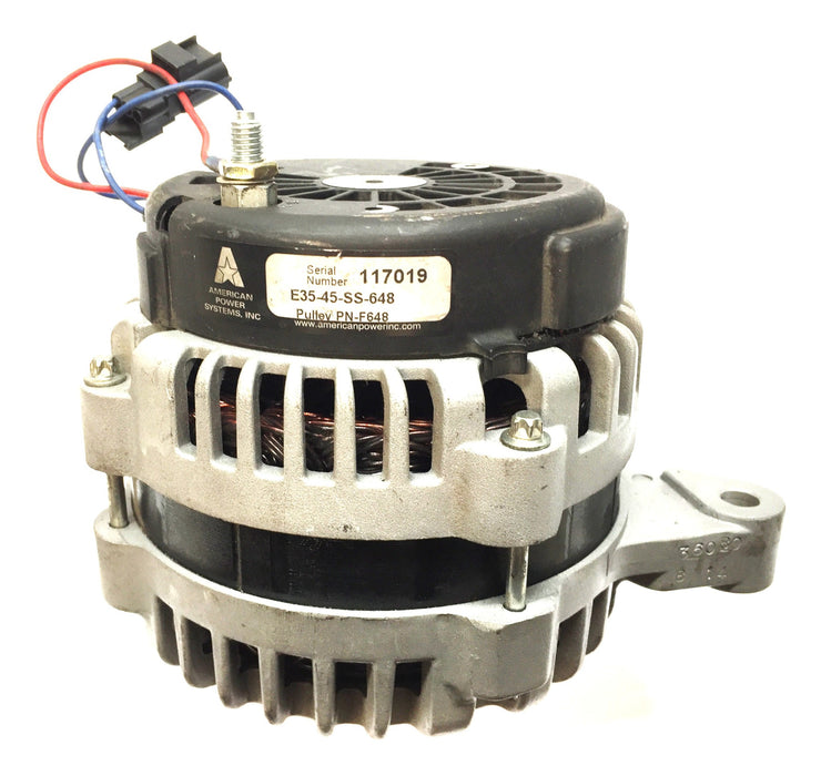 American Power Systems Alternator E35-45-SS-648 w/Pulley (PN-F648) USED
