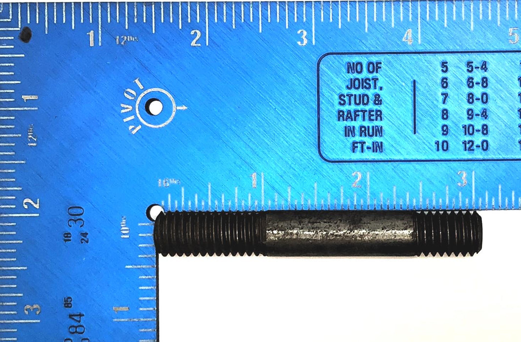 Unbranded Approx 7/16" x 3.057" Double Ended Stud [Lot of 19] NOS