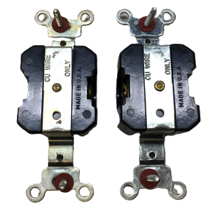Harvey Hubbell 2-Wire Single Receptacle HBL7535 [Lot of 2] NOS