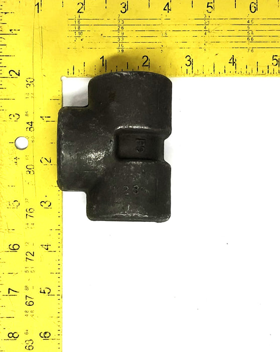 Unbranded 1 Inch Valve Reduction Tee 2000A-105 M231 NOS