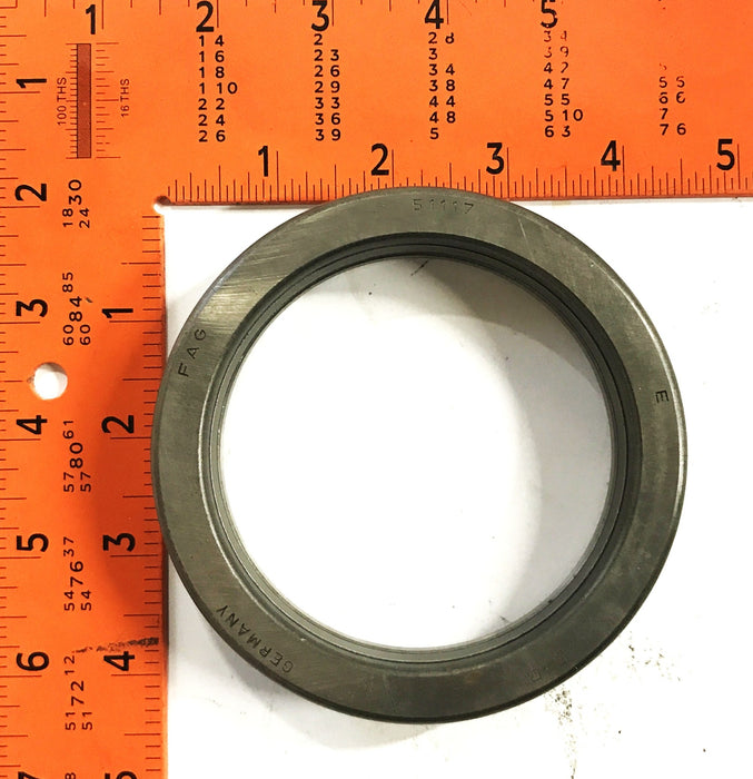 FAG 3-Piece Thrust Ball Bearing 51117 NOS