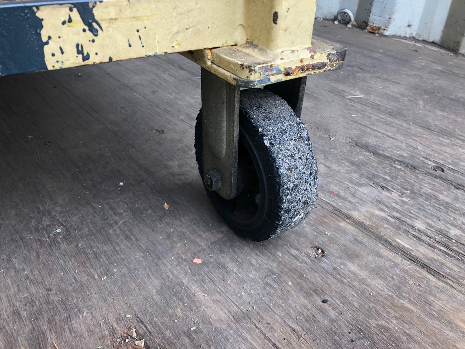 Unbranded Metal Rolling Utility Cart 43x20 Inches USED LOCAL PICK UP ONLY