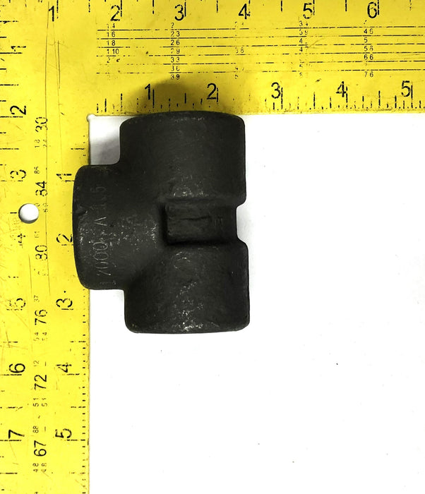 Unbranded 1 Inch Valve Reduction Tee 2000A-105 M214 NOS
