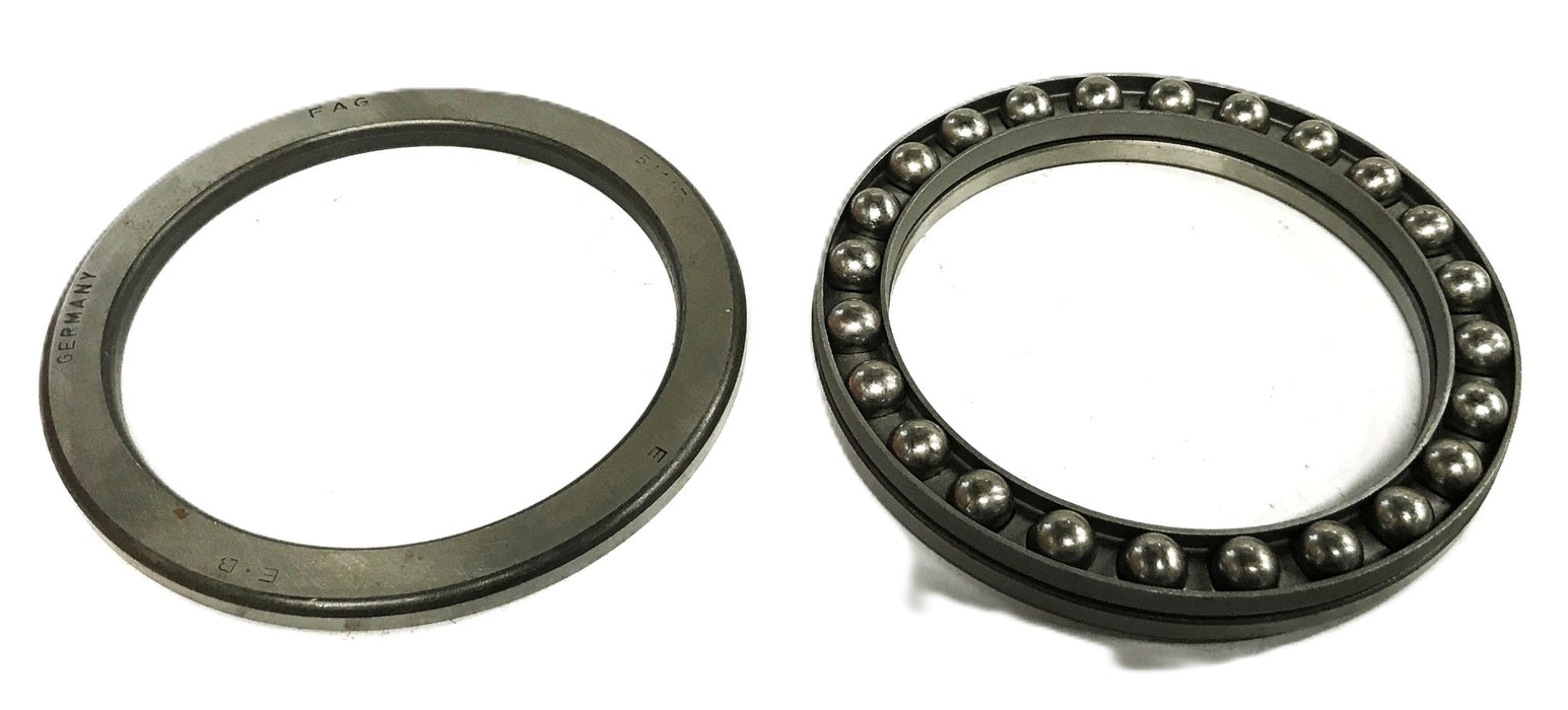 FAG 3-Piece Thrust Ball Bearing 51117 NOS