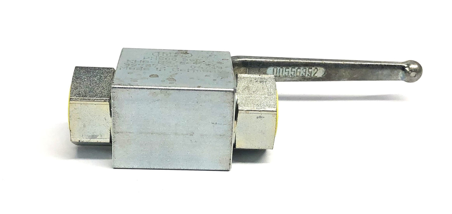 Hydal PN500bar Hydraulic Ball Valve KHB-G3/8-1112 (397872-1) NOS