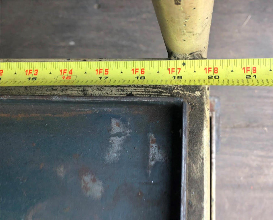 Unbranded Metal Rolling Utility Cart 43x20 Inches USED LOCAL PICK UP ONLY