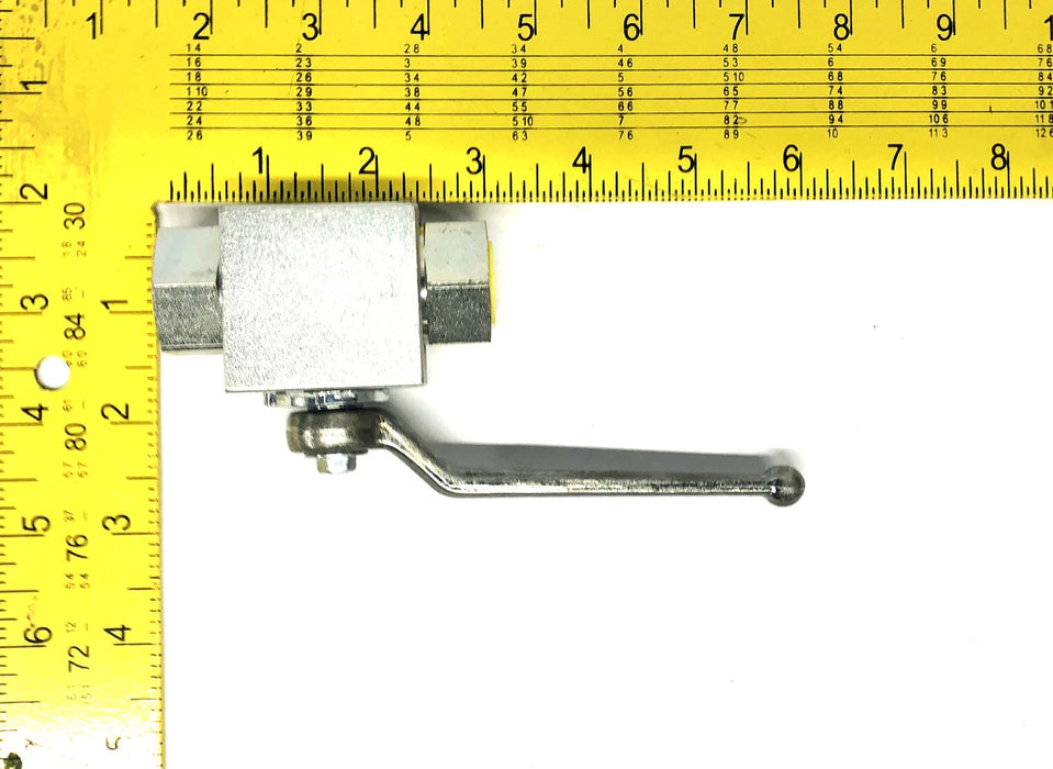 Hydal PN500bar Hydraulic Ball Valve KHB-G3/8-1112 (397872-1) NOS