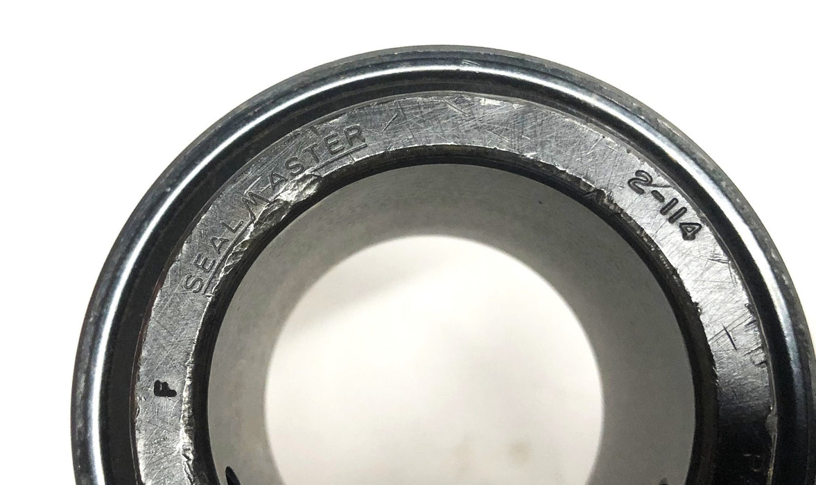 SealMaster Ball Bearing Insert Missing Set Screw F 2-114 NOS