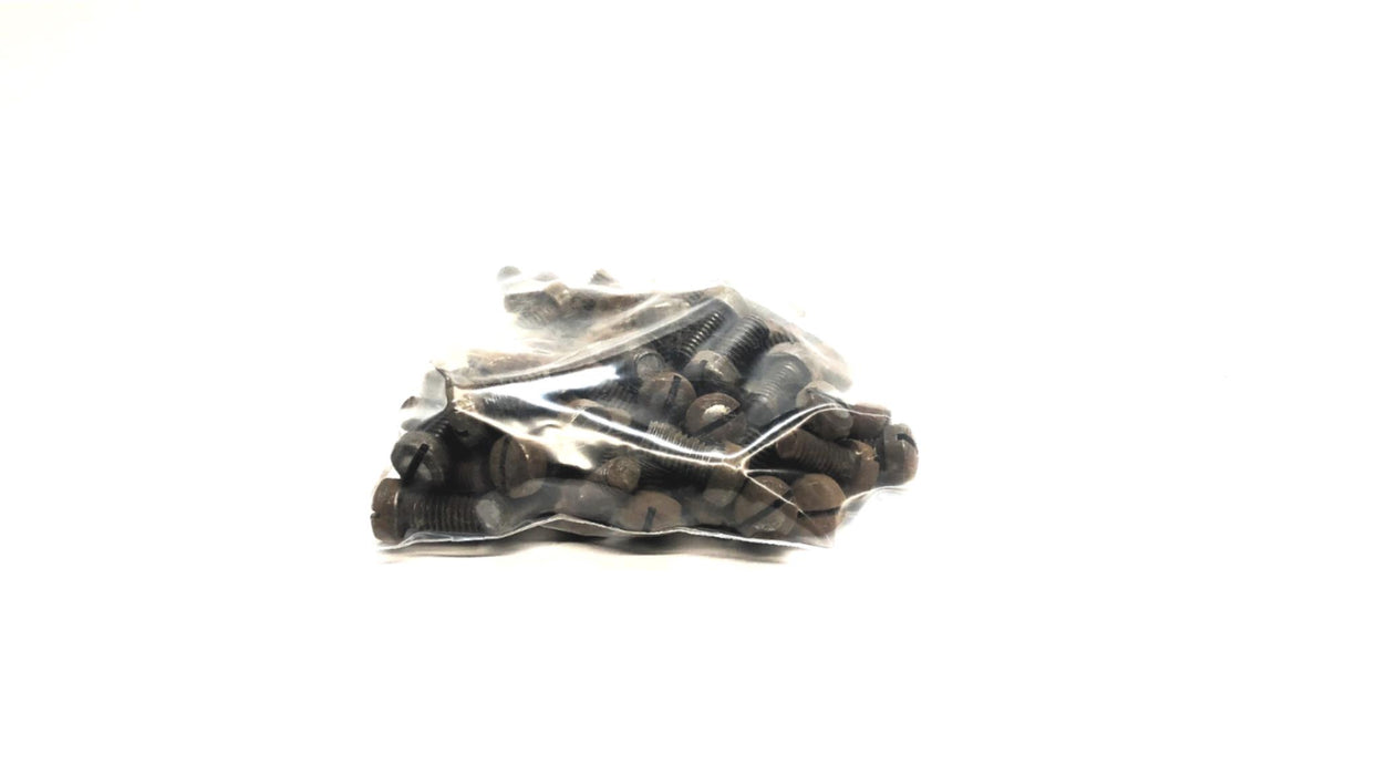 Unbranded 3/8" x 3/4" Slotted Round Head Screw [Lot of 65] NOS