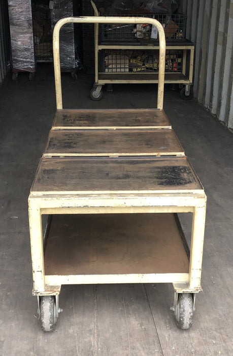 Unbranded Metal Rolling Utility Cart 51x24 Inches USED LOCAL PICK UP ONLY