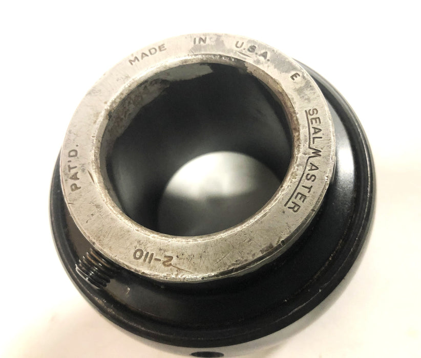 SealMaster Bearing Insert Missing Set Screw E 2-110 NOS