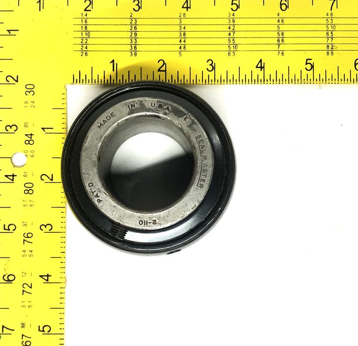 SealMaster Bearing Insert Missing Set Screw E 2-110 NOS