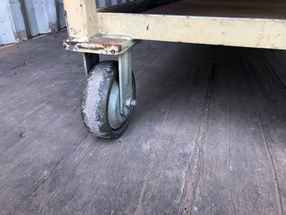 Unbranded Metal Rolling Utility Cart 51x24 Inches USED LOCAL PICK UP ONLY