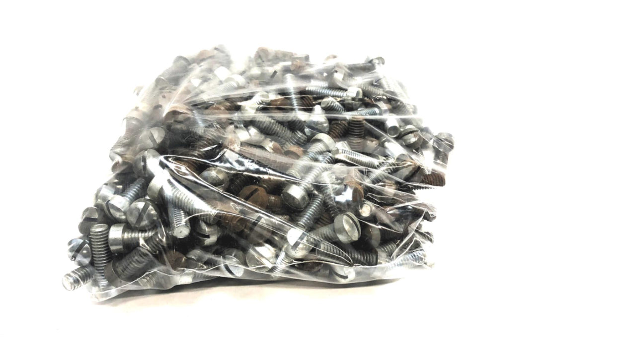 Unbranded 5/16" x 1" Slotted Round Head Screw [Lot of 250] NOS