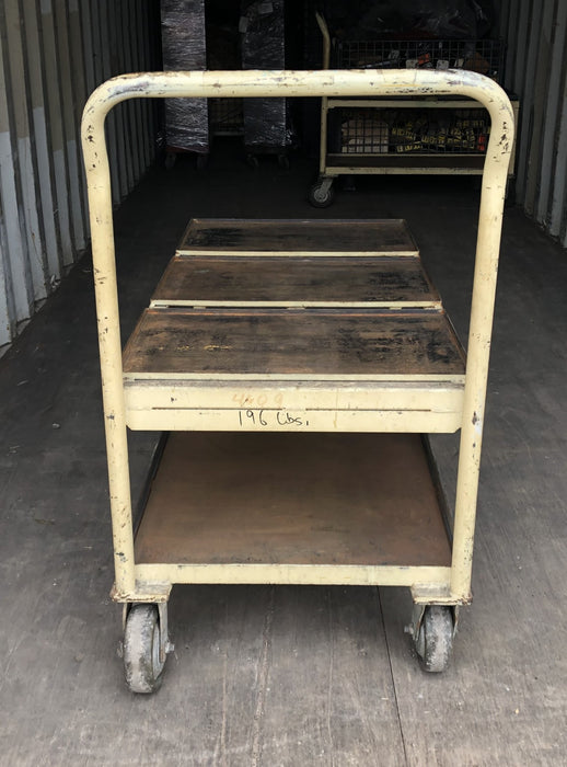 Unbranded Metal Rolling Utility Cart 51x24 Inches USED LOCAL PICK UP ONLY