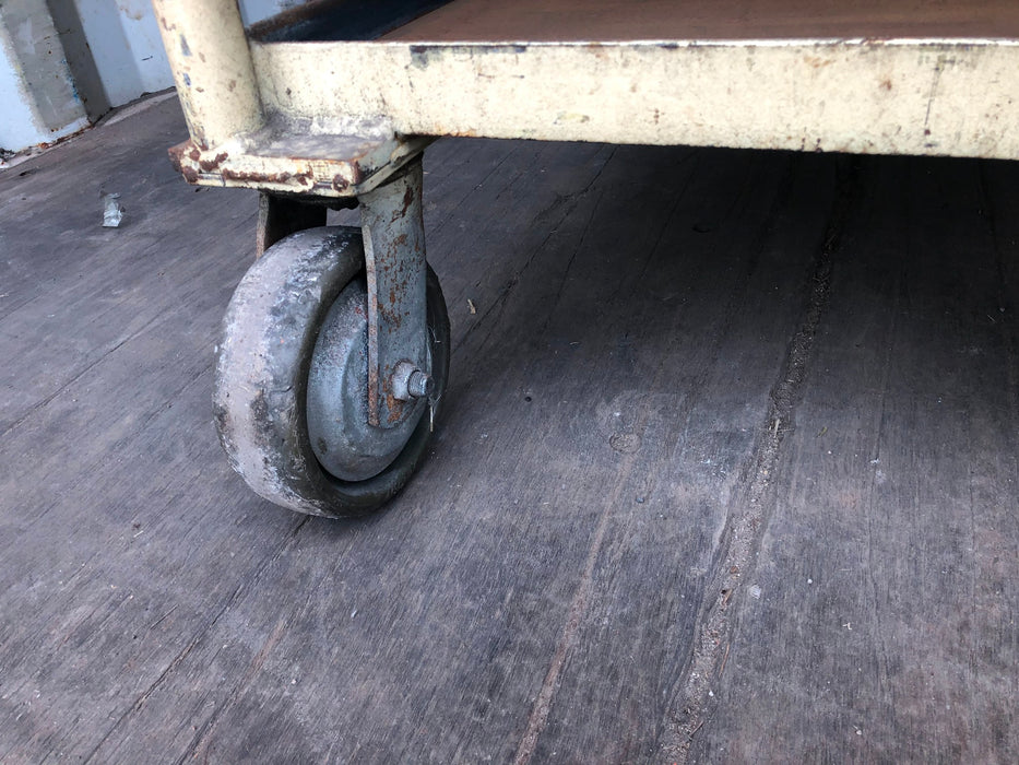Unbranded Metal Rolling Utility Cart 51x24 Inches USED LOCAL PICK UP ONLY