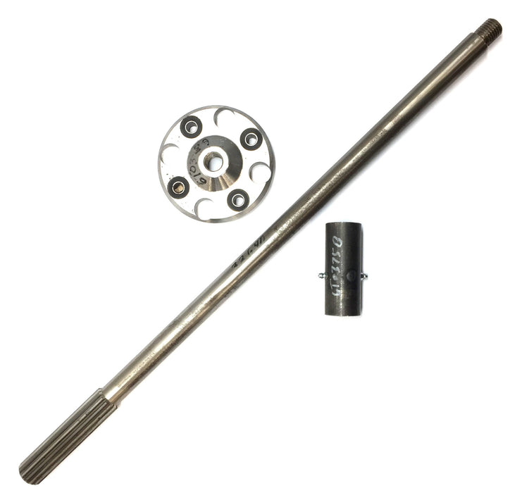 Tiger Mower Drive Shaft, Sleeve and Threaded Hub Assembly 32640 (6T375B/6T0389)