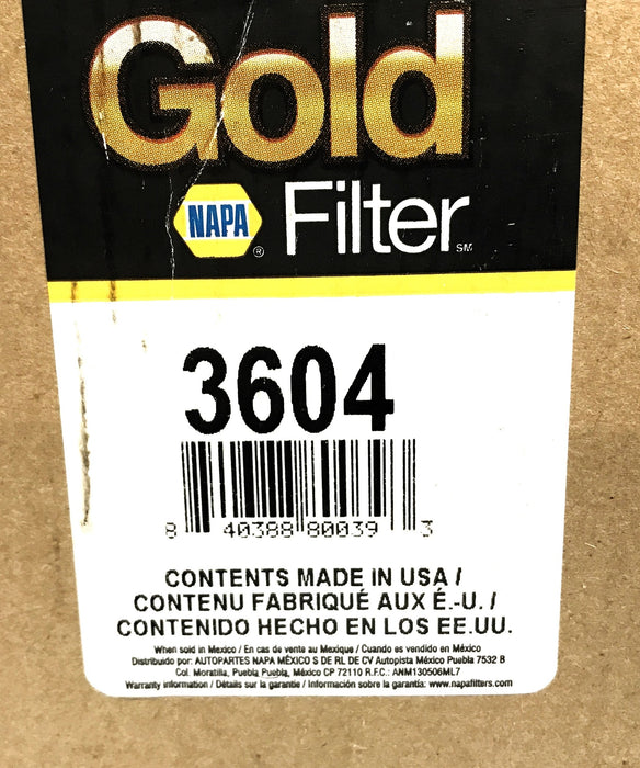 Napa Gold Fuel Filter 3604 NOS