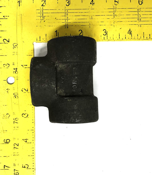 Vogt 1 Inch AC Forged Steel Valve Reduction Tee 2000A-105 SER273 NOS