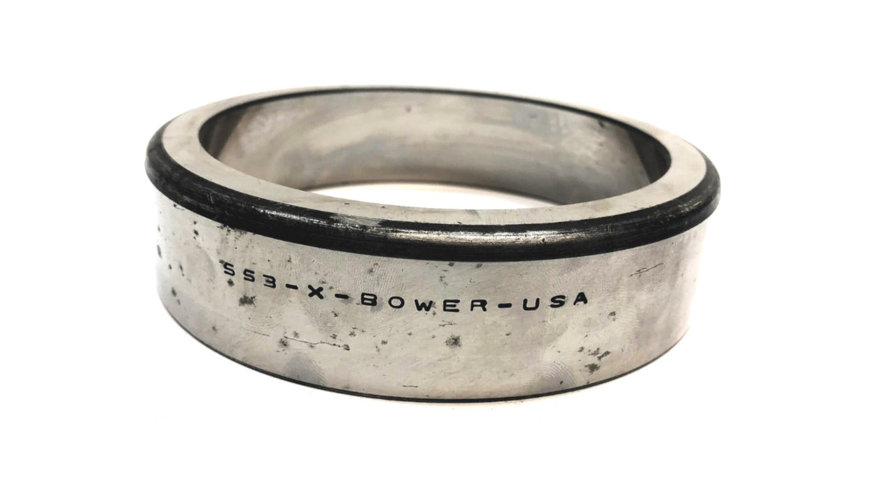 Bower Tapered Roller Bearing Cup Grooved Bottom (No Box) 553-X [Lot of 2] NOS
