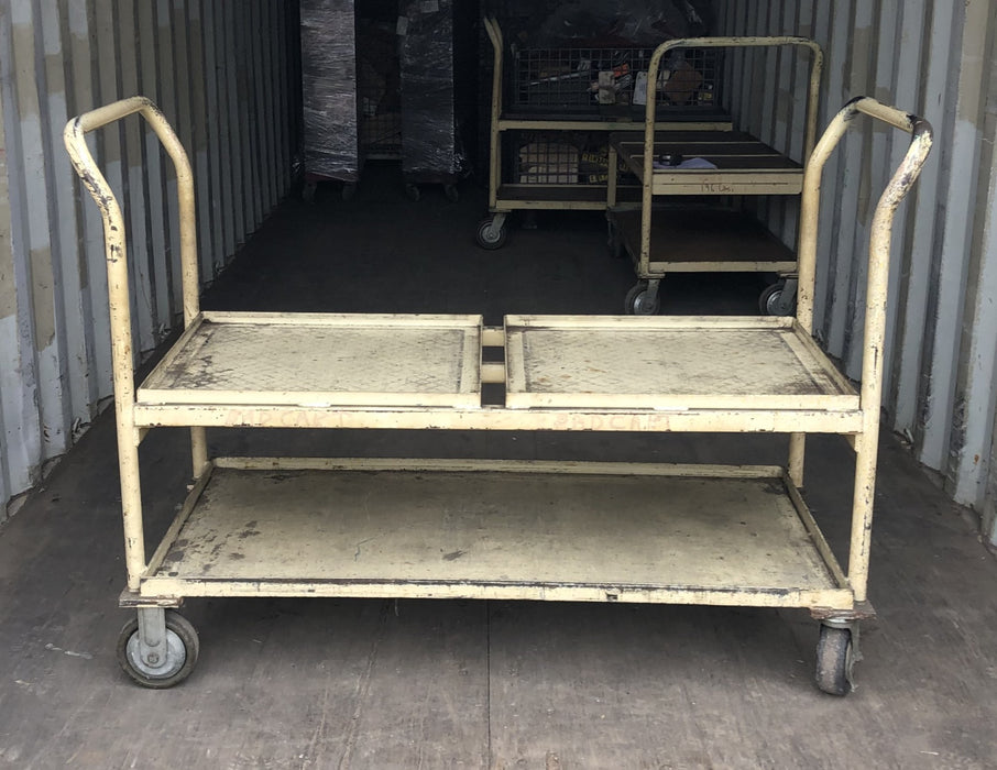 Unbranded Metal Rolling Utility Cart 52x24 Inches USED LOCAL PICK UP ONLY