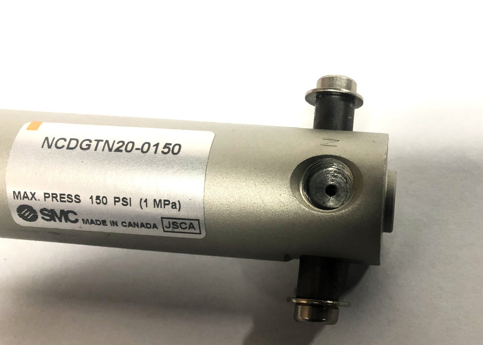 SMC Max Pressure 150PSI Cylinder NCDGTN20-0150 NOS