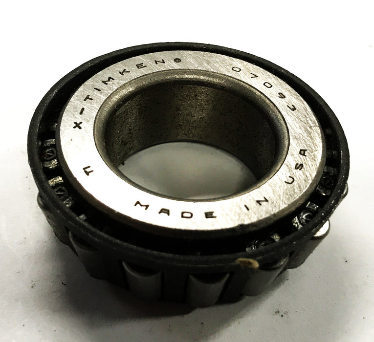X-Timken Tapered Roller Bearing Cone (No Box) 07093 [Lot of 2] NOS