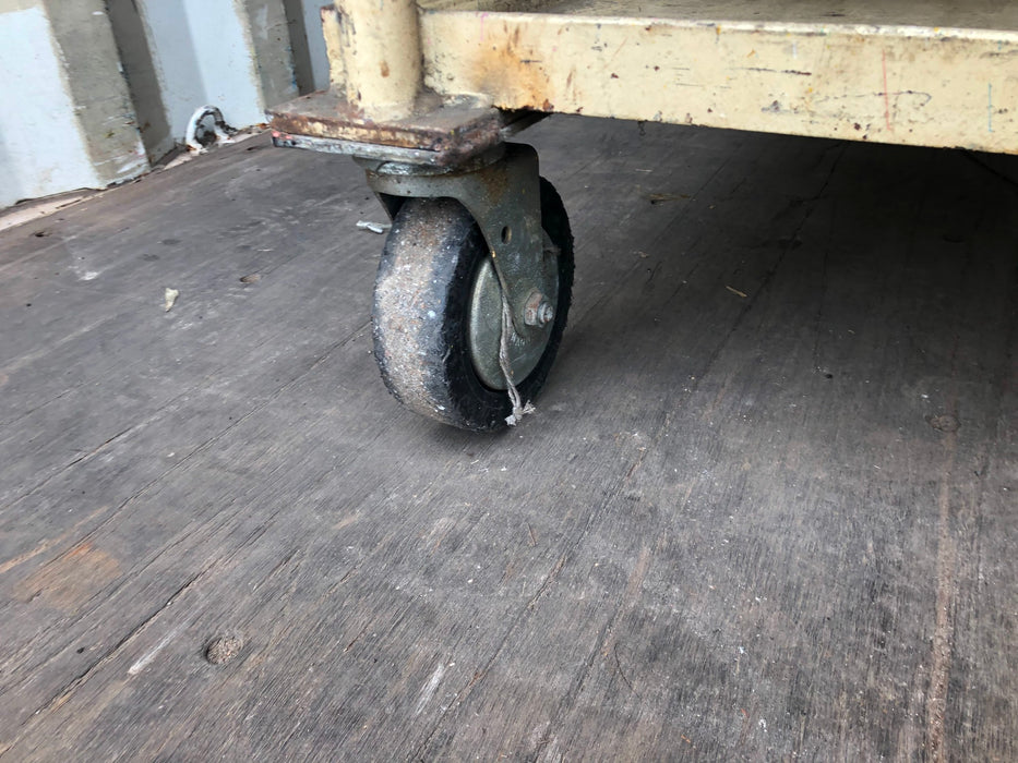Unbranded Metal Rolling Utility Cart 52x24 Inches USED LOCAL PICK UP ONLY