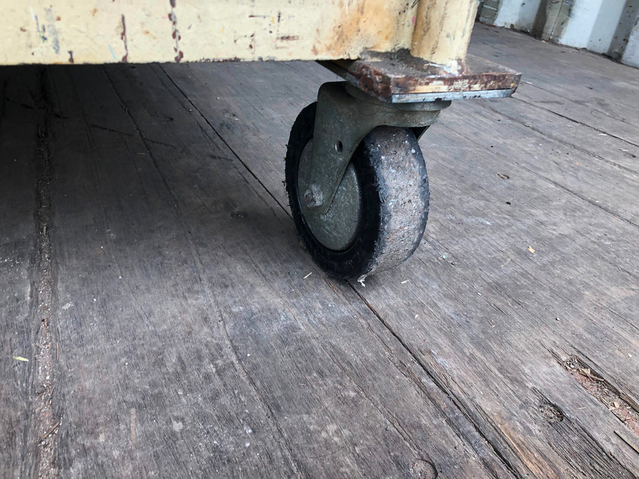 Unbranded Metal Rolling Utility Cart 52x24 Inches USED LOCAL PICK UP ONLY