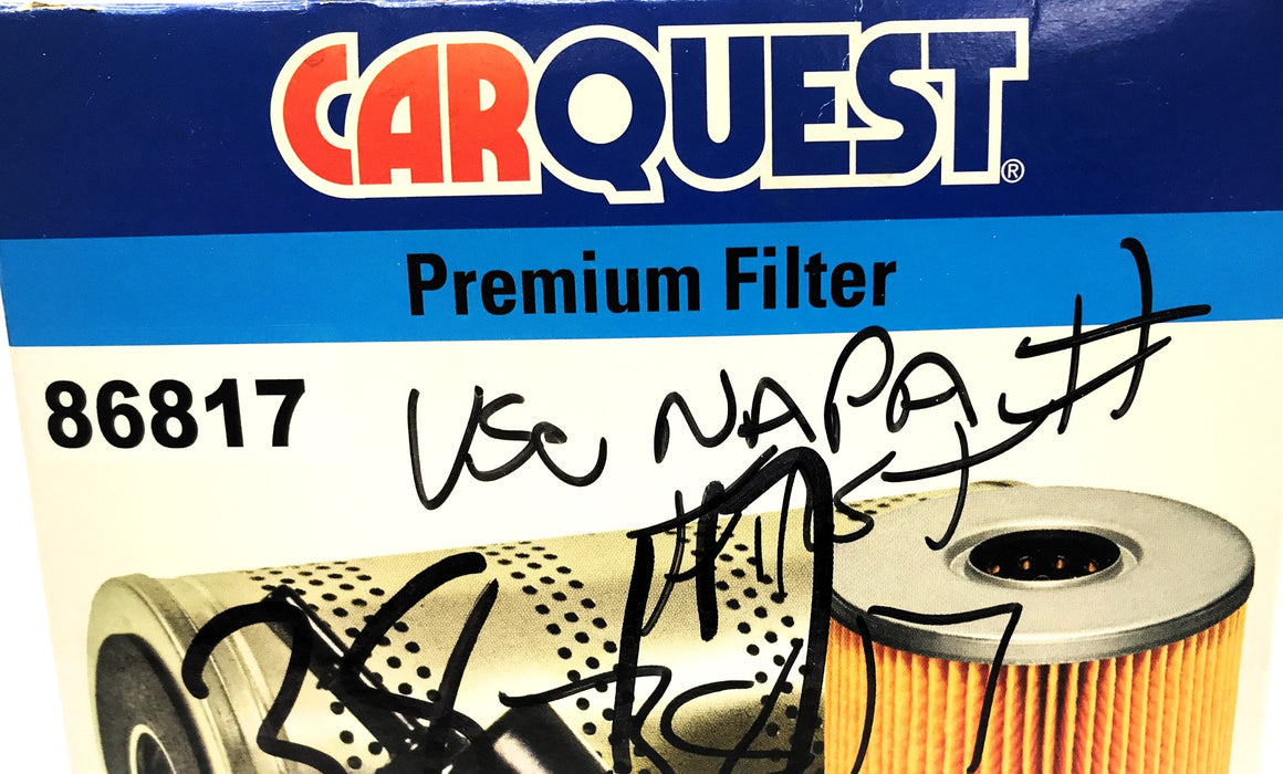 Carquest Fuel Filter 86817 [Lot of 2] NOS