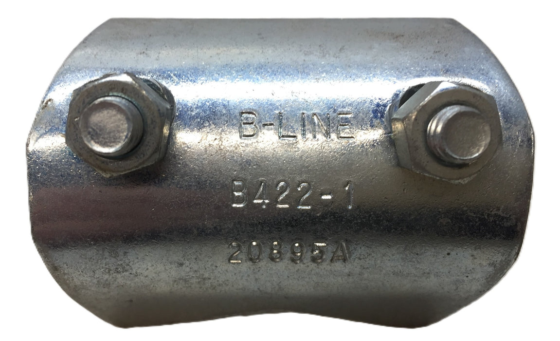 B-Line Zinc Plated Conduit Clamp B-422 (20895A) (Lot of 9) NOS