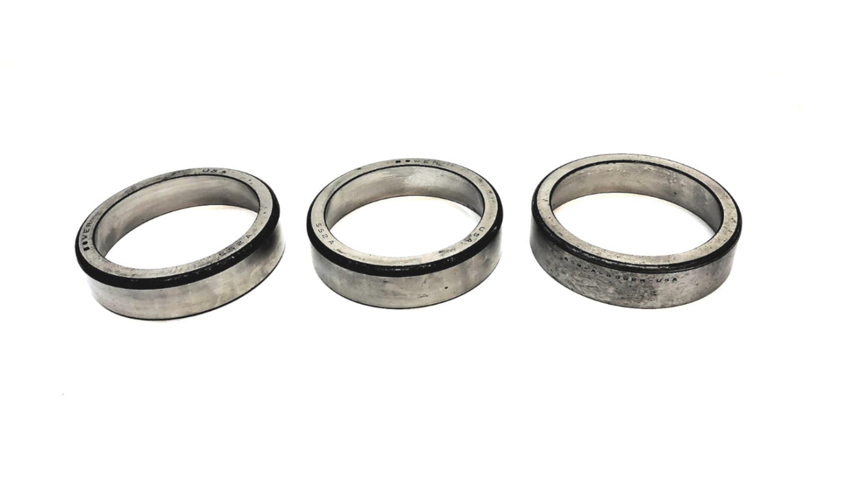 Bower Tapered Roller Bearing Cup (No Box) 552A [Lot of 3] NOS