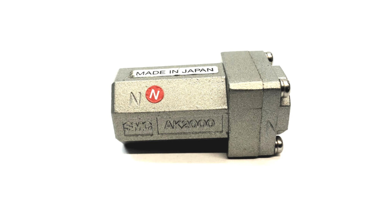 SMC TX1/4N Pneumatic Check Valve AK2000 [Lot of 2] NOS