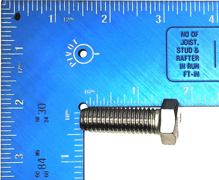 THE 1/2"-13 X 1-1/2" F593C Stainless Steel Hex Cap Screw [Lot of 42] NOS