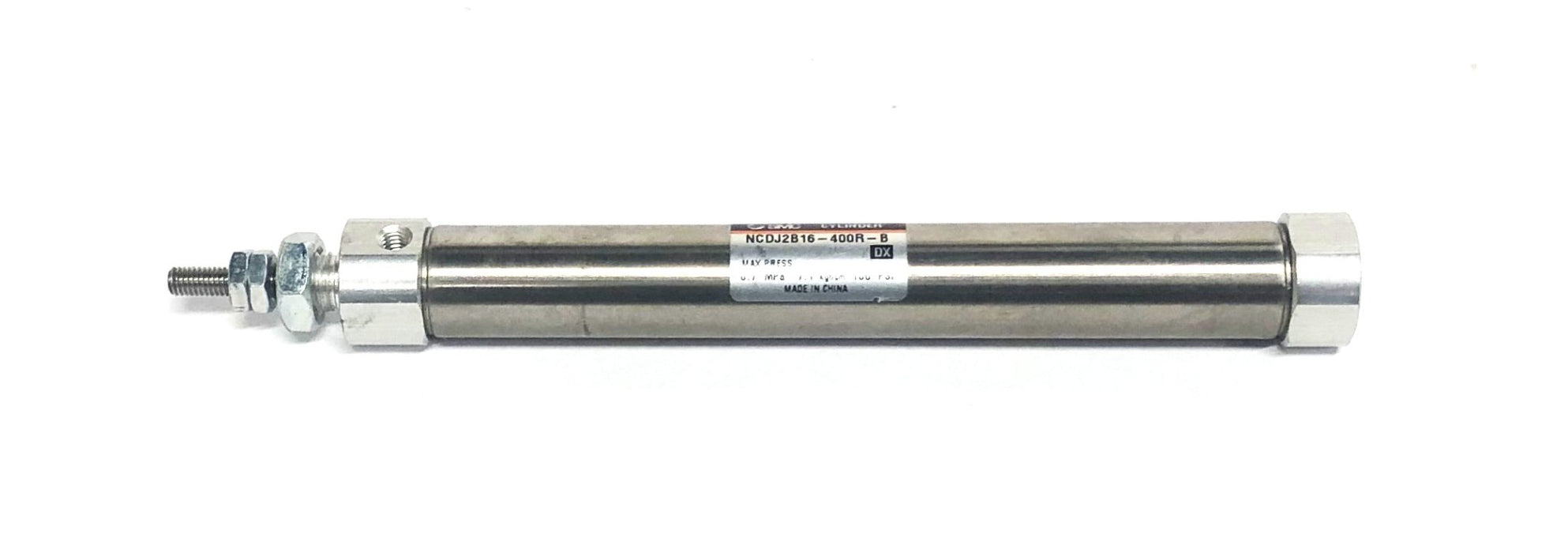 SMC Max Pressure 0.7MPa 7.1Kgf/cm2 100PSI Cylinder NCDJ2B16-400R-B DX NOS