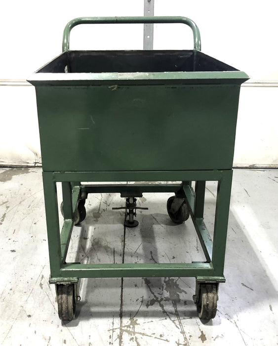 Unbranded 12 IN Closed Shop Cart W/ Foot Brake 40x24 IN USED LOCAL PICK UP ONLY