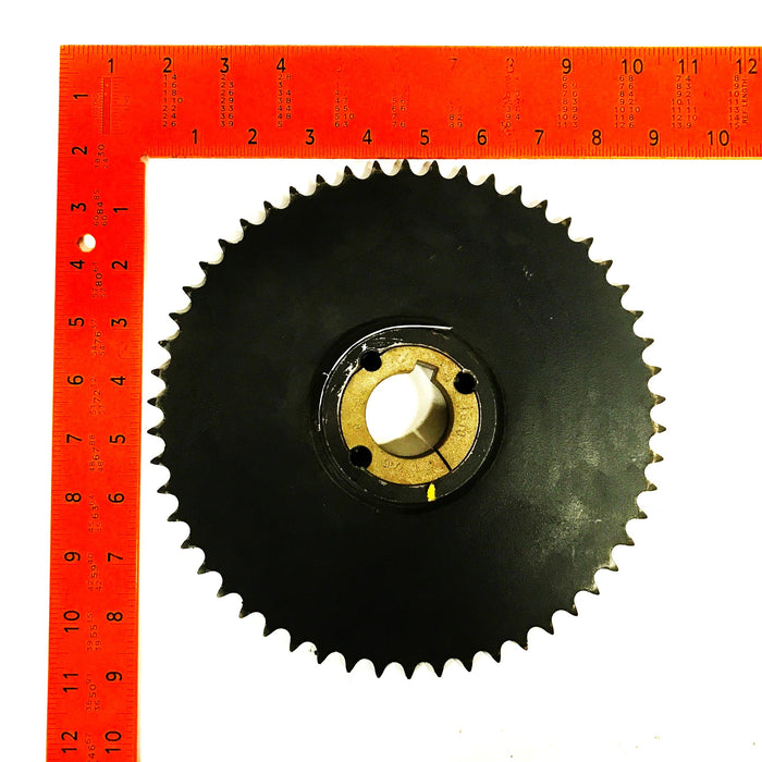 Martin 54-Tooth Roller Chain Sprocket and Bushing 40BTB54/1610 NOS