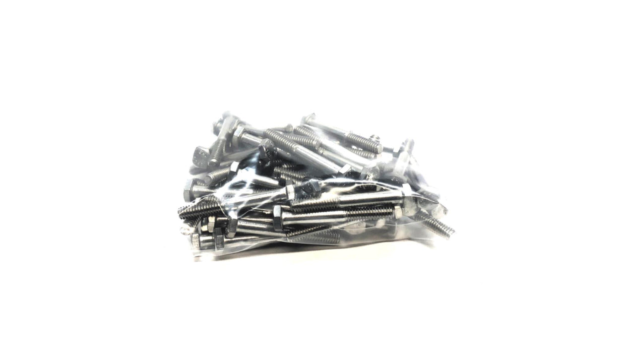 THE 1/4"-20 x 2" Stainless Steel Cap Screw Bolt [Lot of 55] F593C NOS