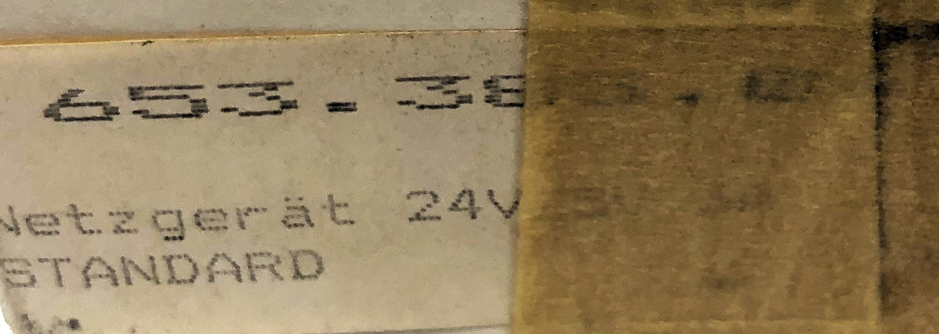 Kuhnke Power Supply Board (Untested) 653.385.04 USED